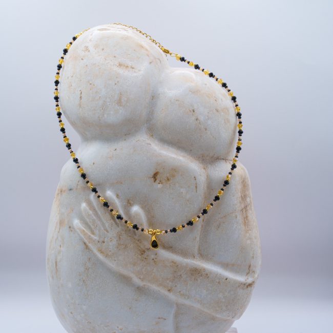 Black Enamel Drop